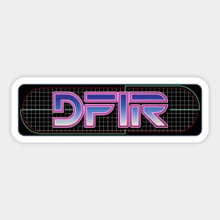 DFIR Arcade Marquee Sticker